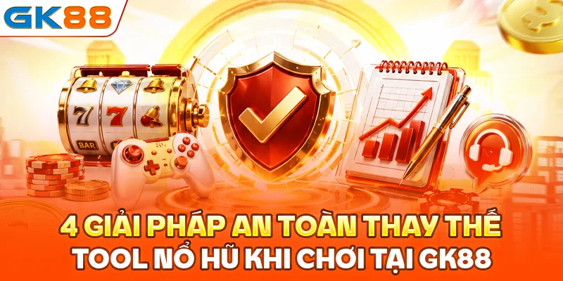4 giải pháp an toàn thay thế tool nổ hũ khi chơi tại GK88