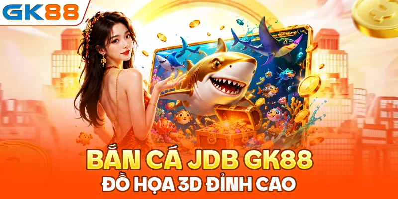 Bắn Cá JDB GK88: Đồ Họa 3D Đỉnh, Nhập Vai Sống Động